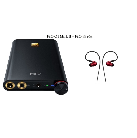 FiiO Q1MarkII + FiiO F9 RD BUNDLE